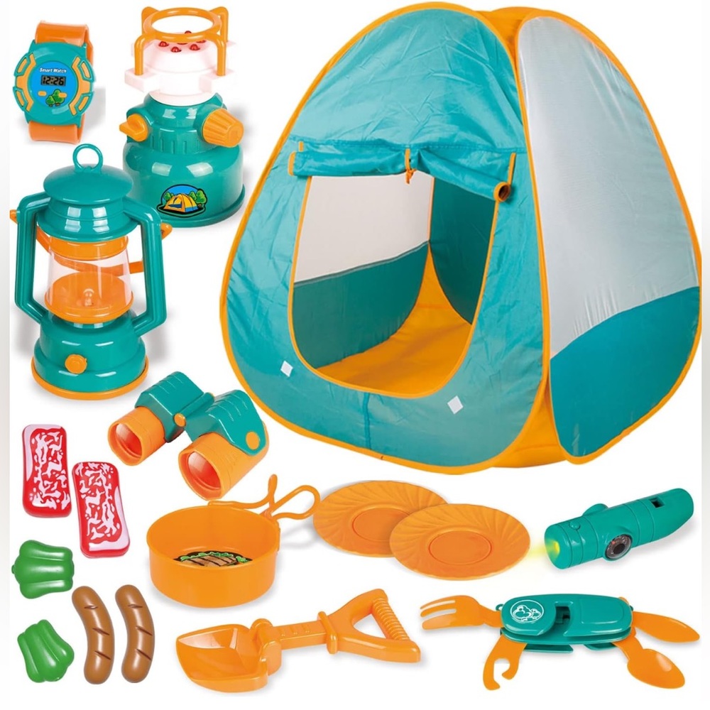 Toddler Camping Set Toys with Tent